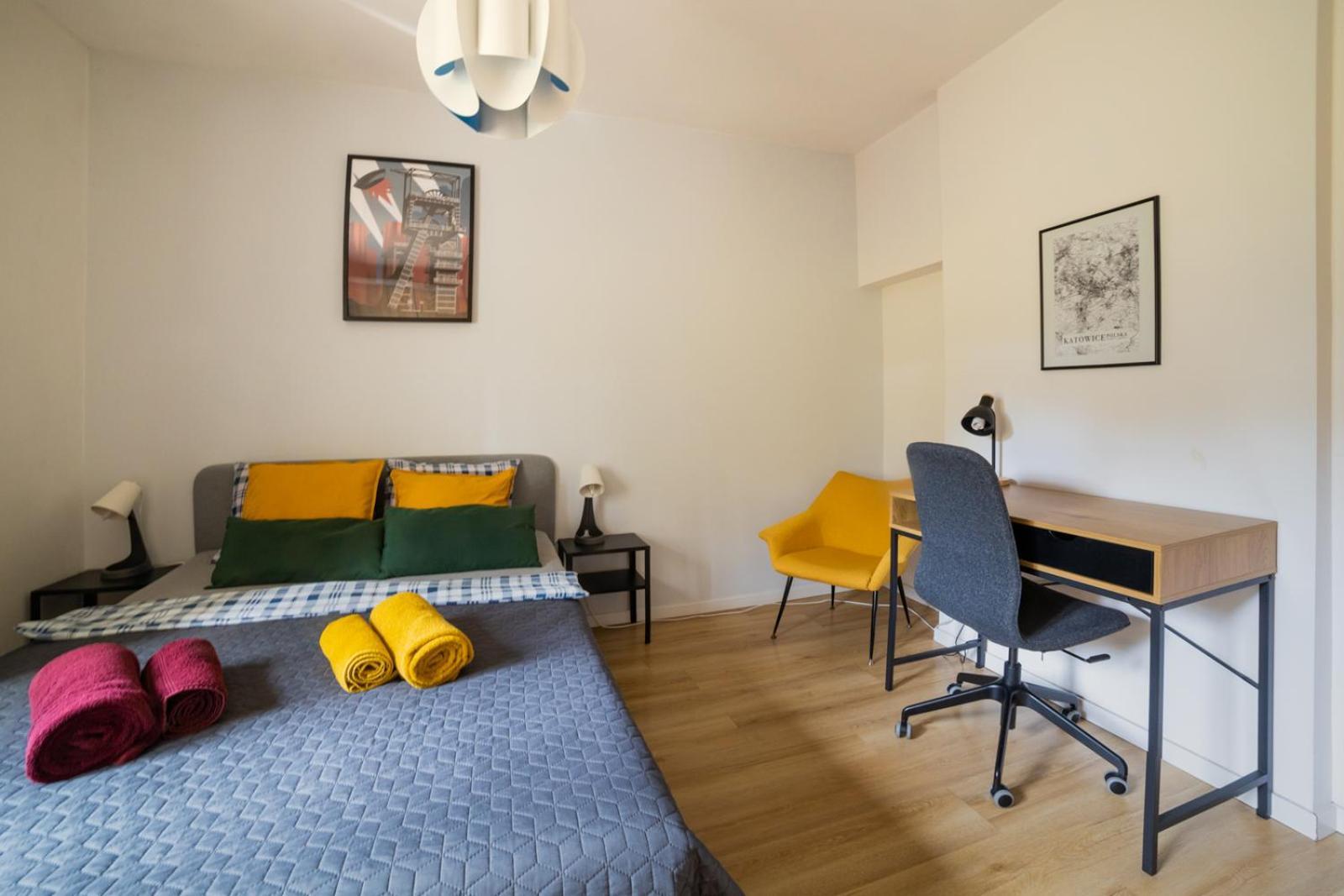 Apartment Rajzefiber - Spodek - Mck - Nospr Katowice Ngoại thất bức ảnh